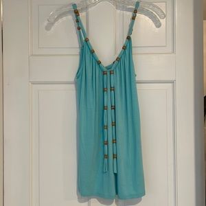 Ella Moss light blue top XS